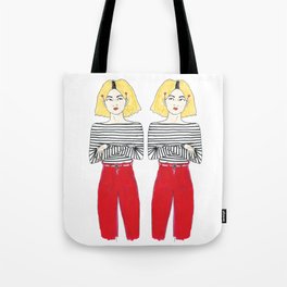 Twin Bobbi Tote Bag