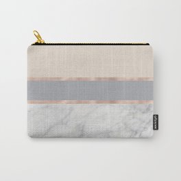 Neutral tones Marble Inderior Decor Carry-All Pouch