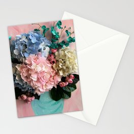 Hydrangeas in Bloom Stationery Cards