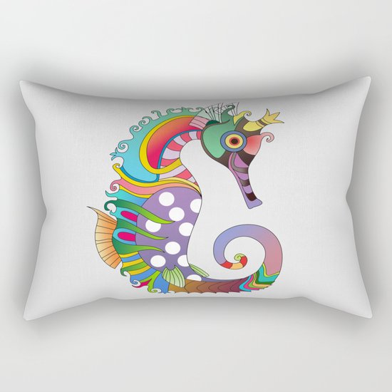 horse Rectangular Pillow