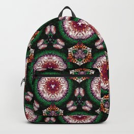 Madness Unbound Pattern Backpack | Pink, Design, Color, White, Colorful, Green, Pattern, Art, Eclectic, Abstract 