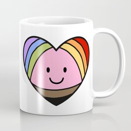 Rainbow Pride Heart Mug