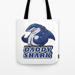 Daddy shark Tote Bag