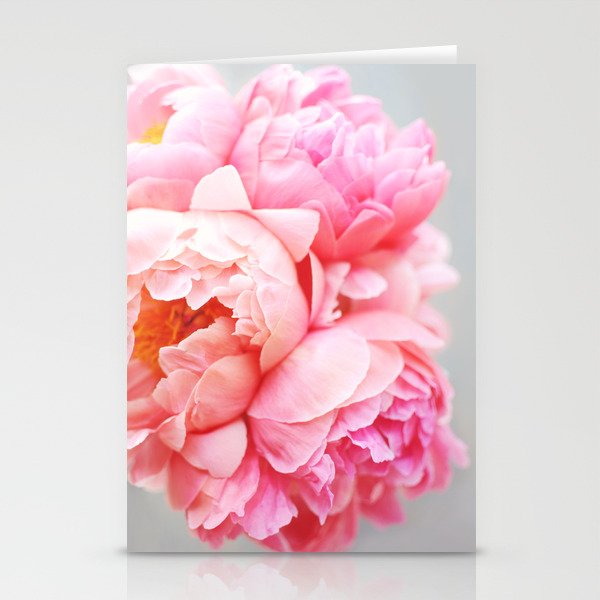 Peonies Forever Stationery Cards