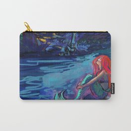 Starry Starry Night meets Mermaid Carry-All Pouch