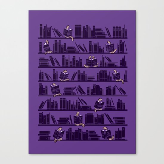 Bookworms Canvas Print