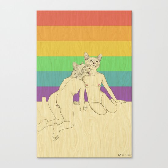 Faster Pussycat! Clean! Clean! Canvas Print