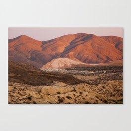 The Pinkest Sunset (Red Rock State Park, California) Canvas Print