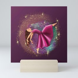 Live to dance! Mini Art Print