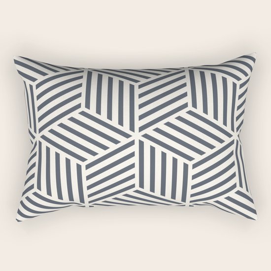 Geometric Rectangular Pillow