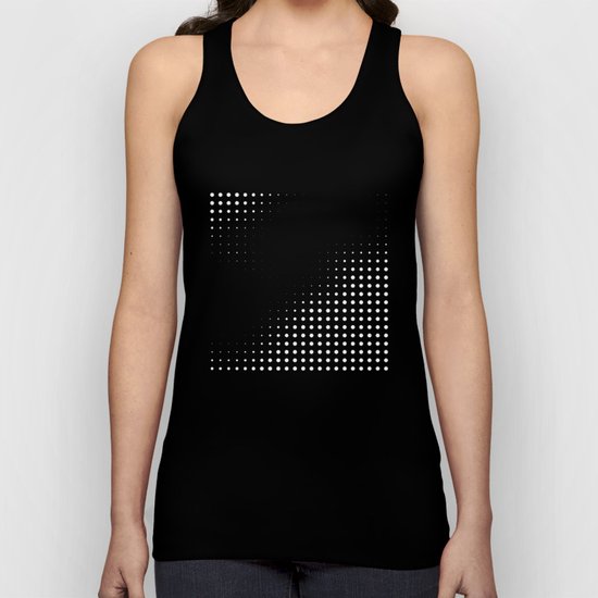 Black raster - Optical game12 Unisex Tank Top
