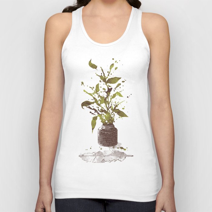 A Writer's Ink Tank Top