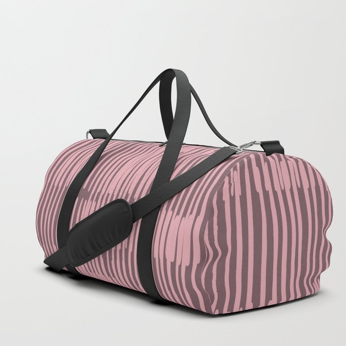 Lines | Muted Nude Pink Duffle Bag