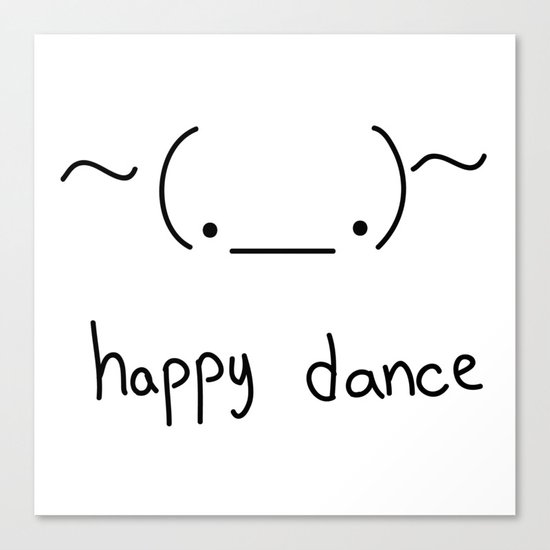 Happy Dance Canvas Print
