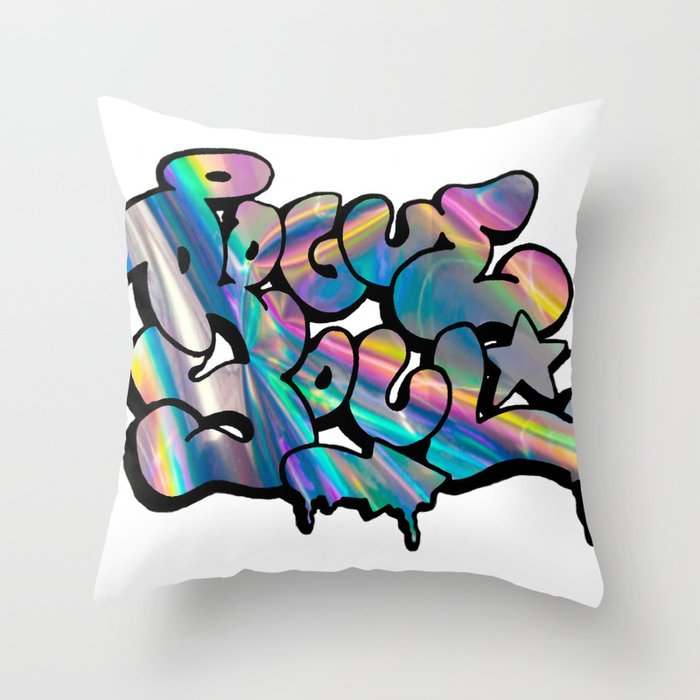"Rogue Soul" Hologram Design Throw Pillow