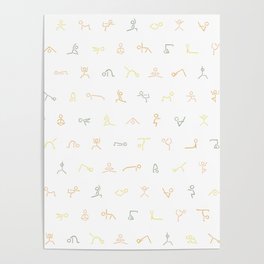 everyone can yoga Poster