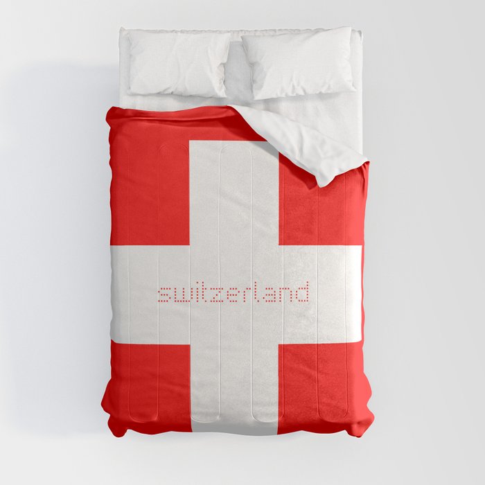 Swiss Cross - Swiss Flag Comforter