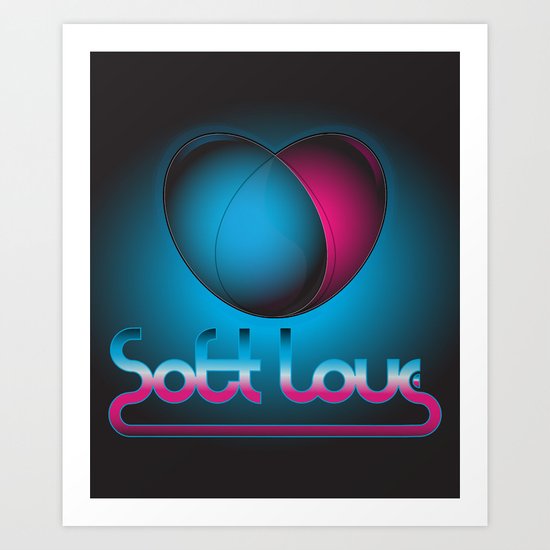SoftLove Art Print