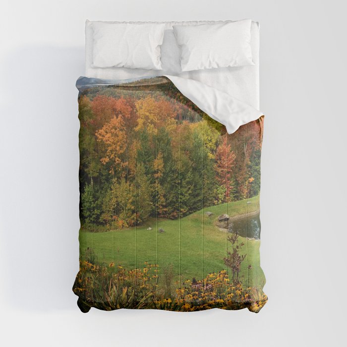 Warren Vermont Foliage Comforter