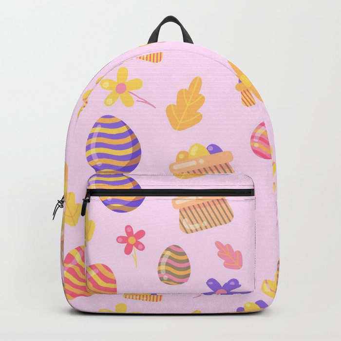 Happy Purple Easter Collection Backpack