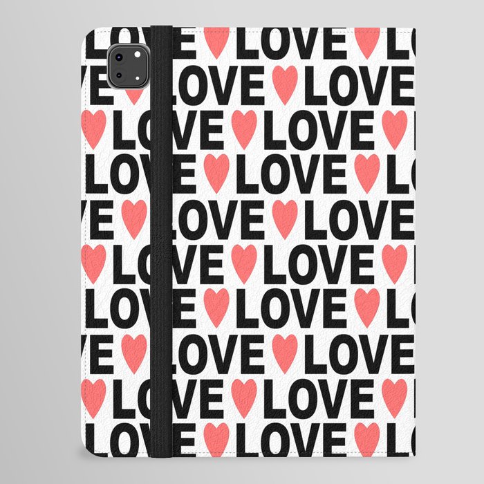 Valentines day pattern 4 iPad Folio Case