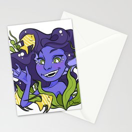Kelp Forest Girl Stationery Cards