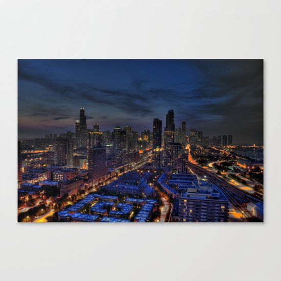 The City Of Big Shoulders Canvas Print