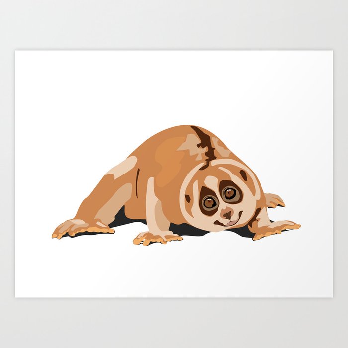 Slow Loris Art Print