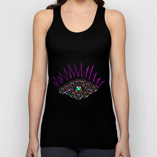 Donut Eyes Unisex Tank Top