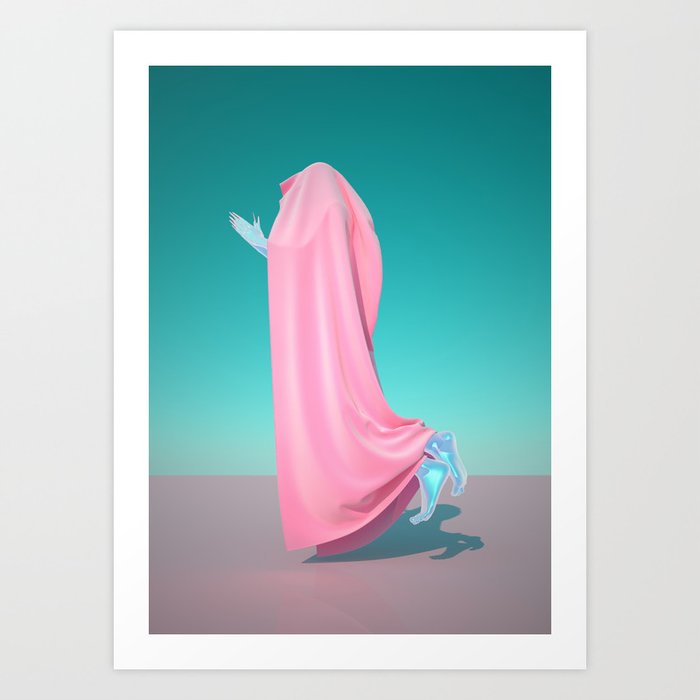Pink Velvet Art Print