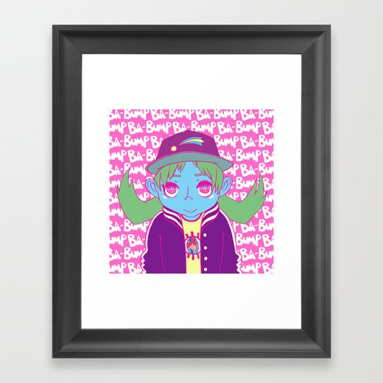 BA-BUMP Framed Art Print