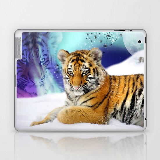 Tiger Laptop & iPad Skin