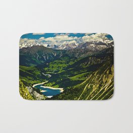 Swiss Alps Bath Mat | Photo, Landscape, Nature 