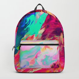 Genef Backpack | Abstract, Space, Digital, Oil, Graphicdesign, Popart, Graphic Design, Curated, Other, Illustration 
