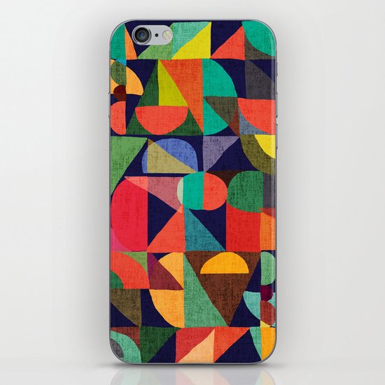 Color Blocks iPhone & iPod Skin