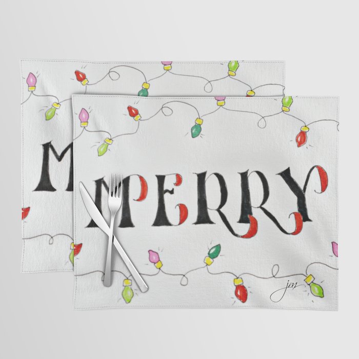 Merry Merry Placemat
