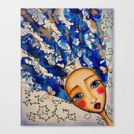 OCEAN GIRL Canvas Print