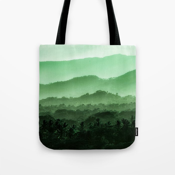 Tropical Mountain 4 Tote Bag
