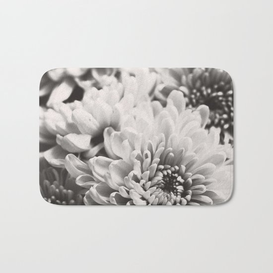 Soft flowers Bath Mat