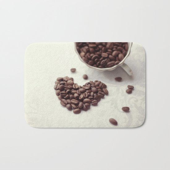 Coffee love Bath Mat