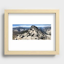 Top of Yosemite Valley Recessed Framed Print