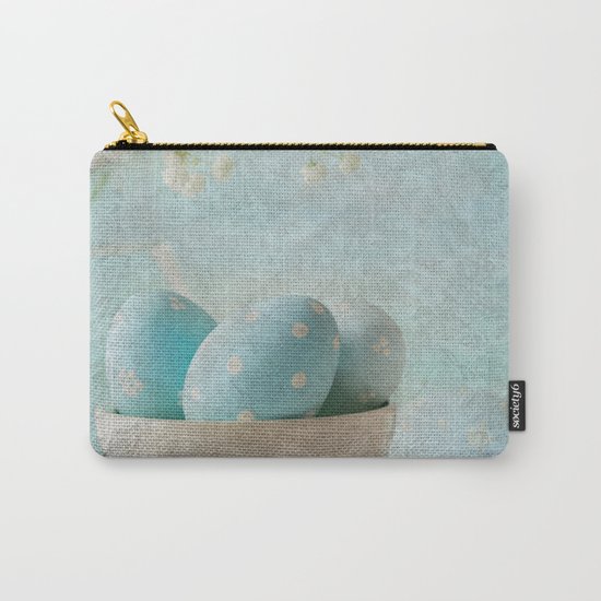 Limpet shell color eggs Carry-All Pouch
