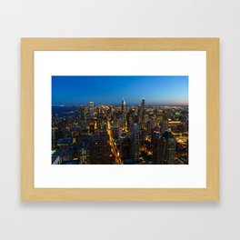 Windy City Views Framed Art Print
