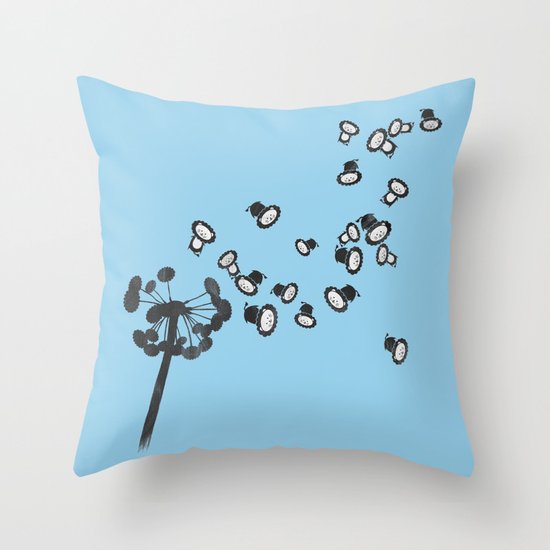 DandeLion Throw Pillow