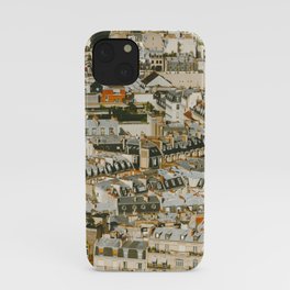 A Mosaic of Apartments in Paris, France. iPhone Case