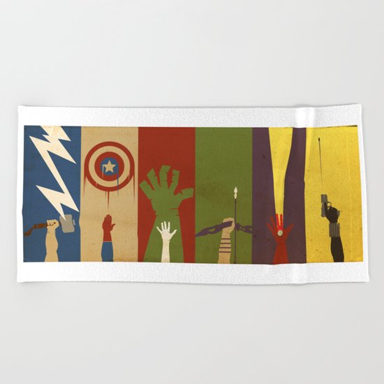 Assemble Beach Towel