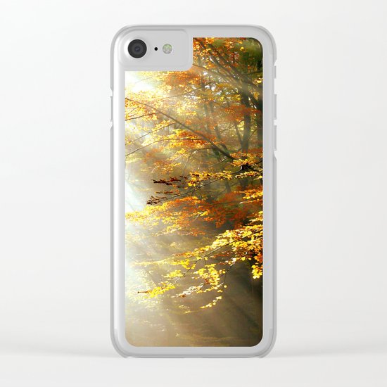 autumn Clear iPhone Case