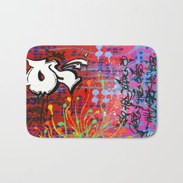 “SUCH IS THE RECIPE FOR LIFE” Bath Mat | Painting 