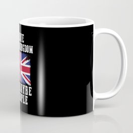 British Flag I Love England Coffee Mug