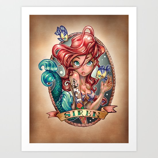 SIREN Art Print